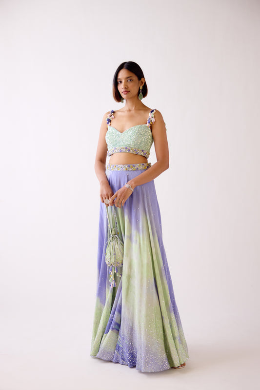 Gradient Glow Lehenga