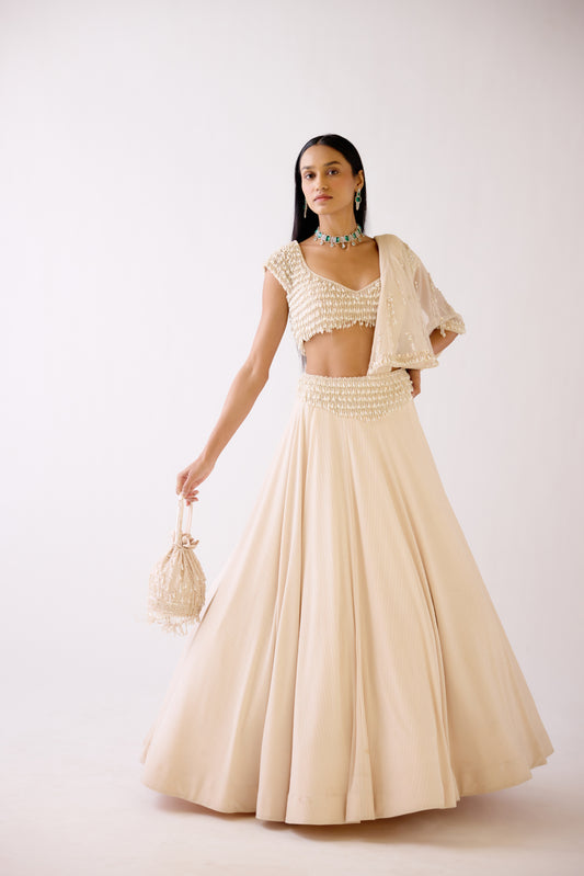 Stardust Pearl Lehenga