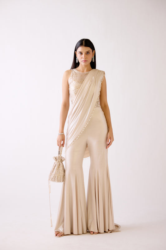 Champagne Swirl Jumpsuit