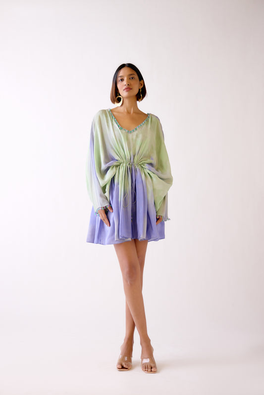 Gradient Glow Resort Dress