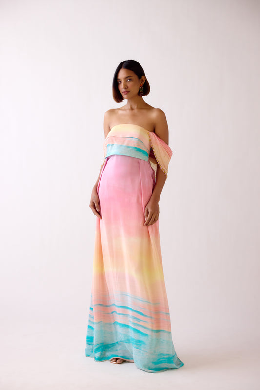 The Sunset Glow Gown